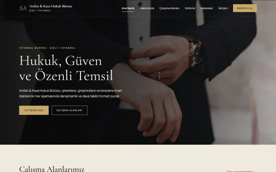 Signature — ücretsiz avukat web sitesi tasarımı